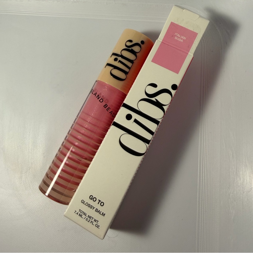Dibs Glossy Lip Balm - Italian Rose